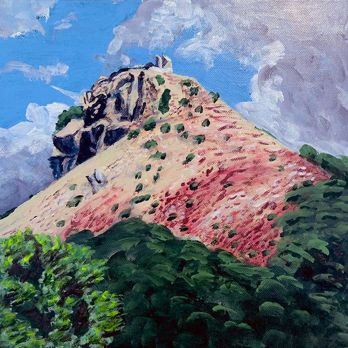 Acrylic - Montiferru, Sardegna, Italy