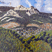 MonteOe and Monte Tinzosu Above Santu Lussurgiu